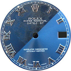 rolex dial face replacement